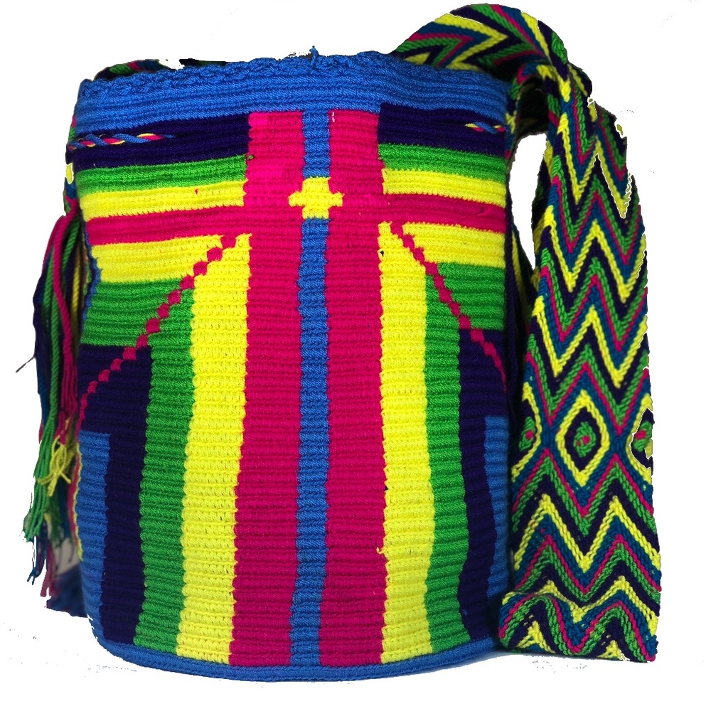 Wayuu Mochila Colombian Large Shoulder Bag